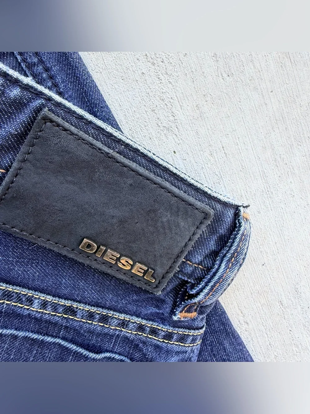 Diesel Viker Jeans Men Size 32x34 Straight Fit Made In Italy Wash 0089Z